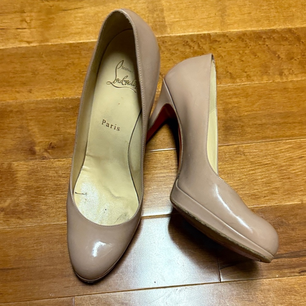 Christian Louboutin Women's Nude Heels